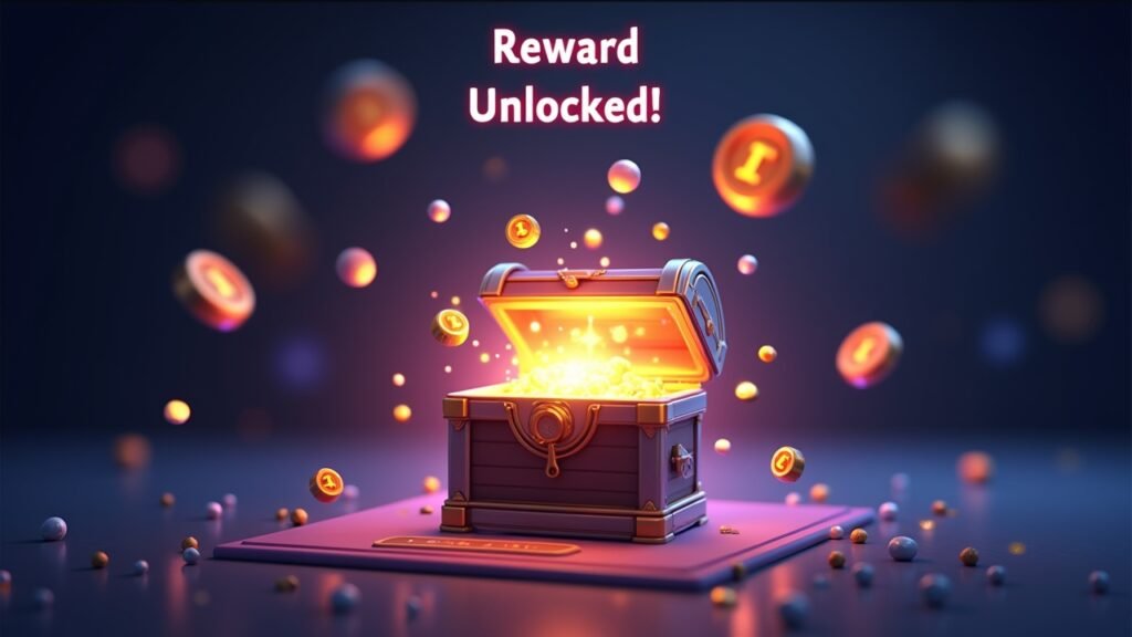 Reward screen